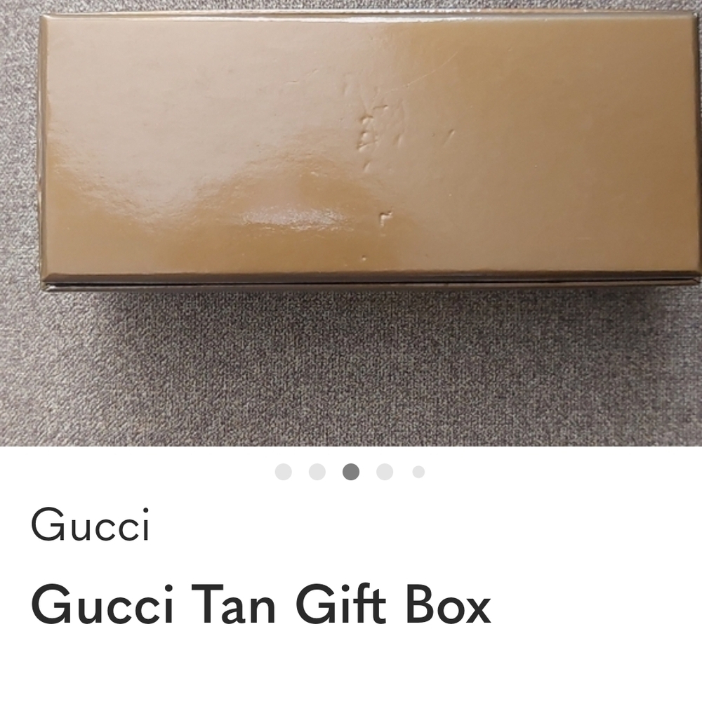 Gucci Tan Accessory Box - Picture 3 of 8